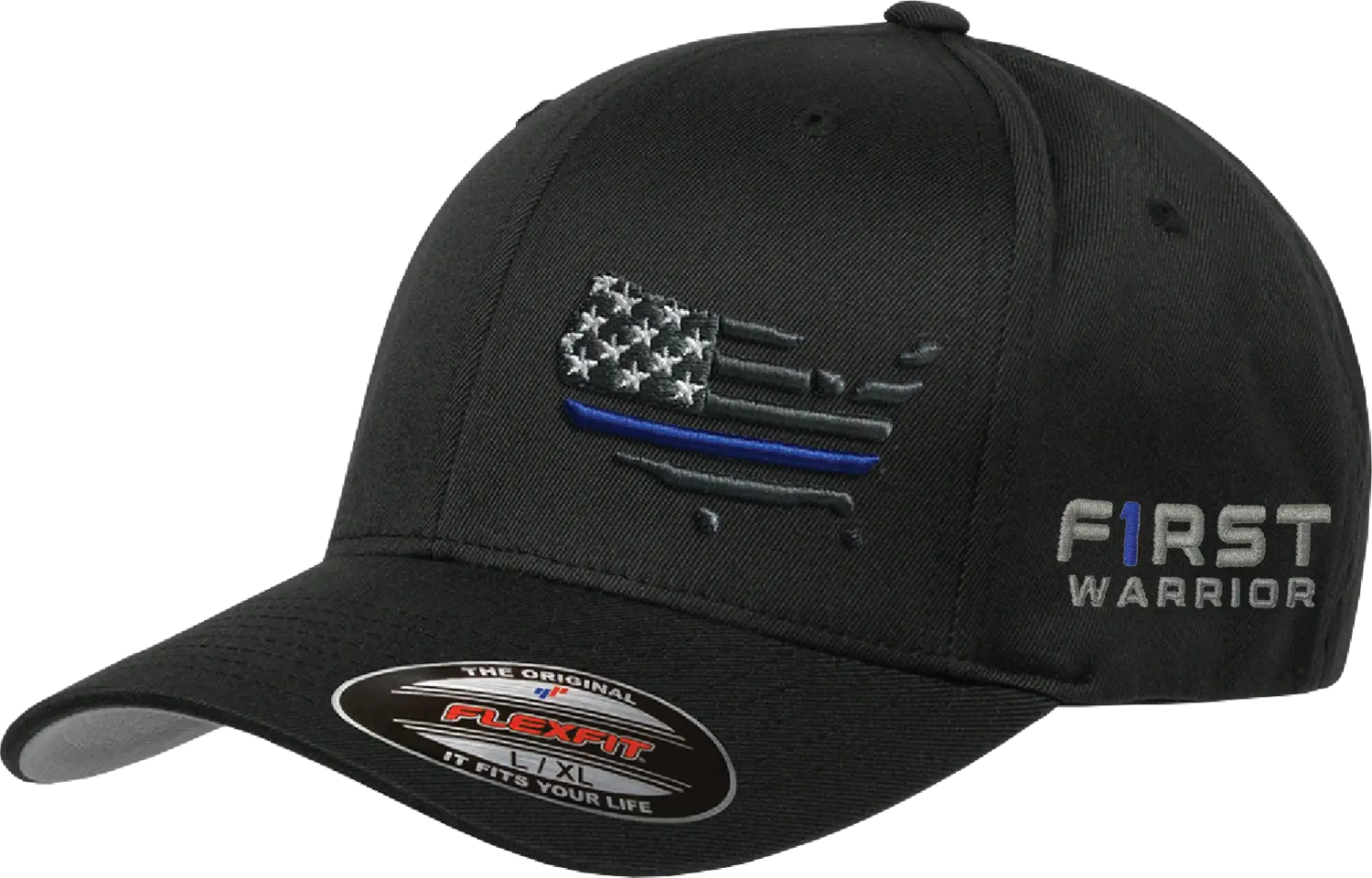 Peacemakers FlexFit - Black - F1rstWarrior HATS S/M