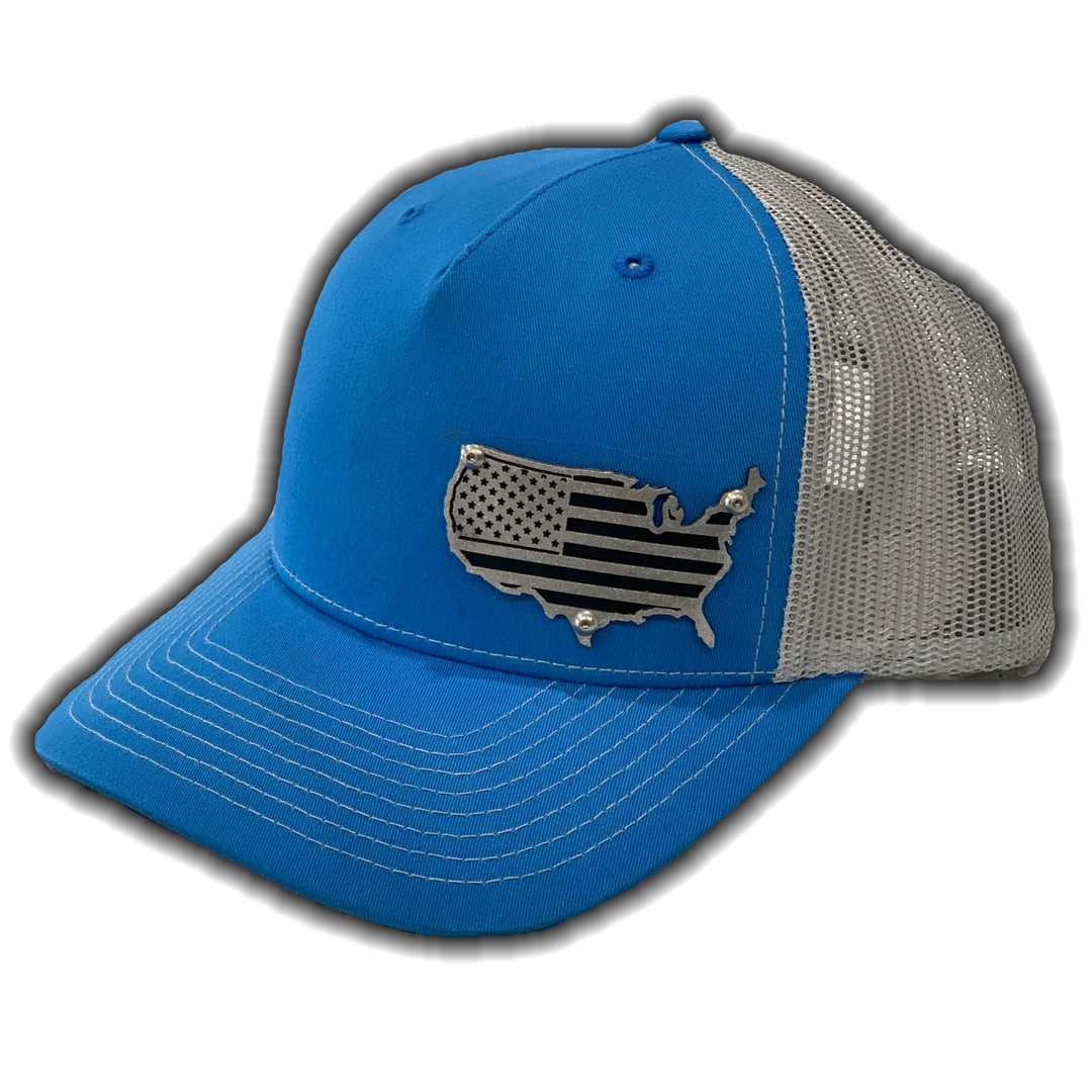 USA Signature Series - BLUE/GRAY - F1rstWarrior HATS Default Title