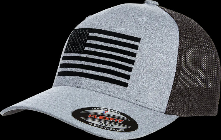 United Flag Black FLEXFIT - F1rstWarrior HATS Default Title