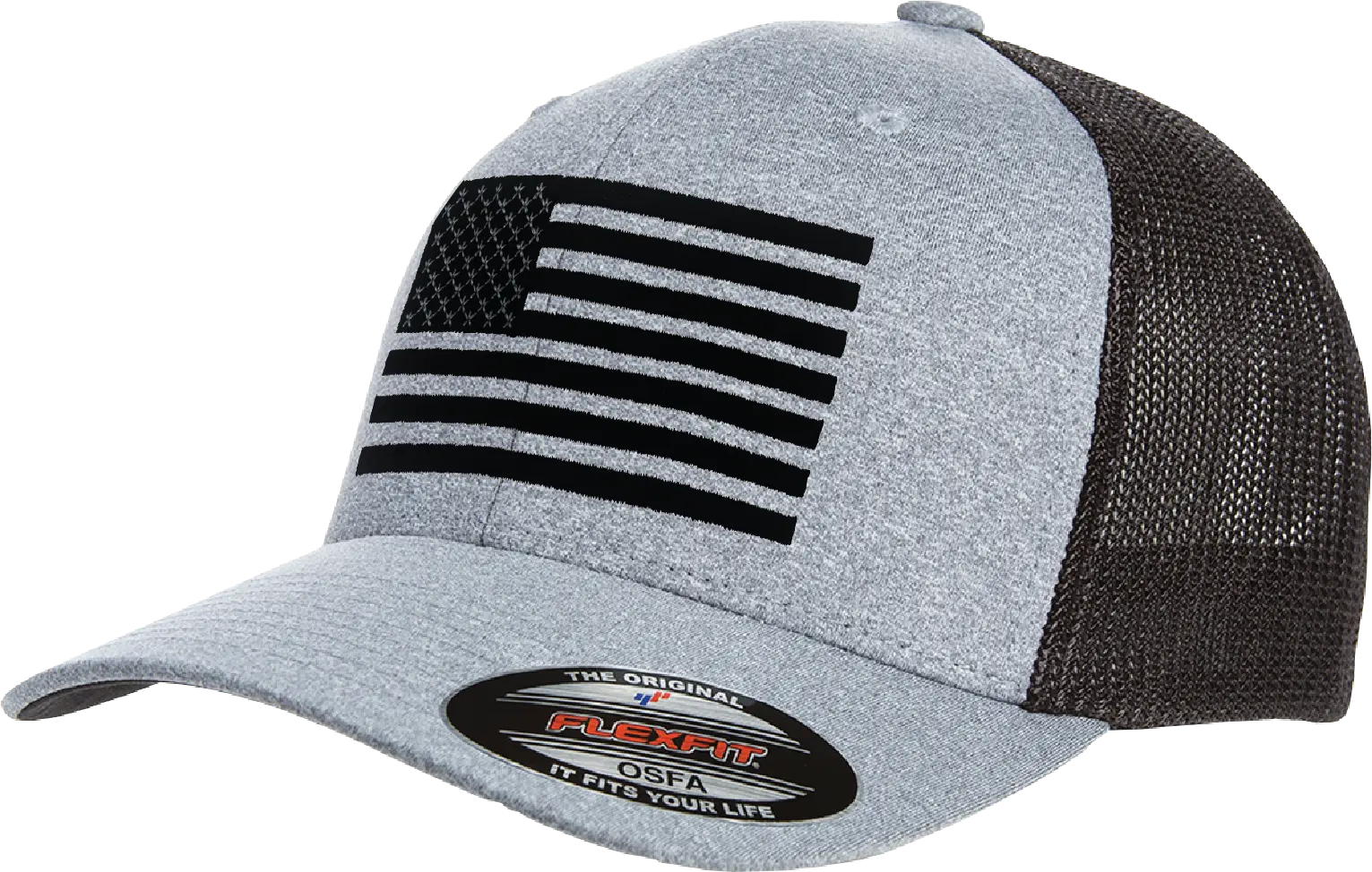 United Flag Black FLEXFIT - F1rstWarrior HATS Default Title