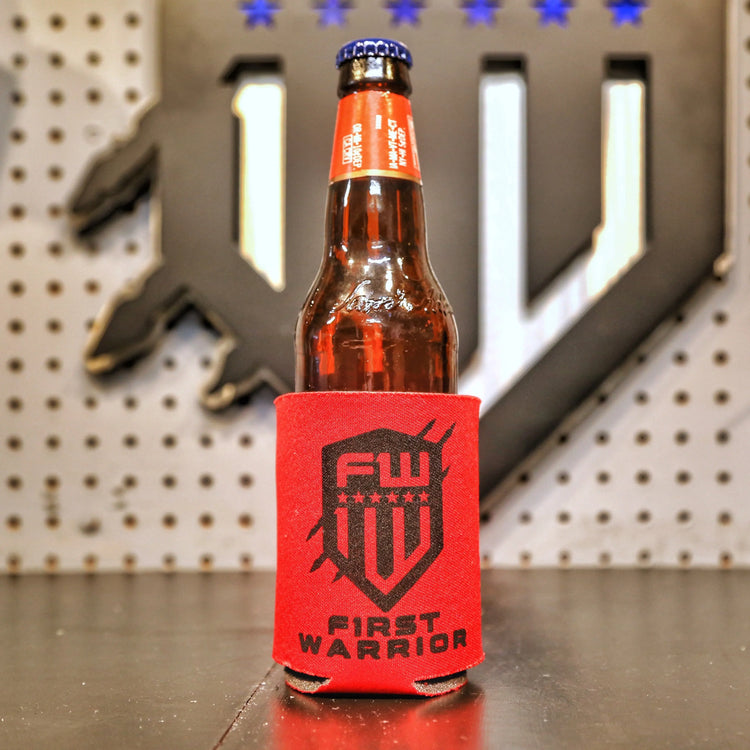 DTOM RED Soft Koozie - F1rstWarrior GEAR Default Title